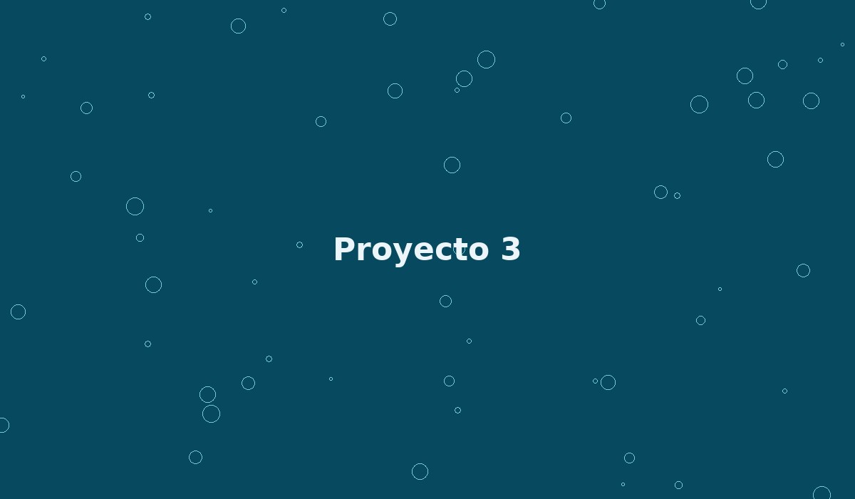 Proyecto 3